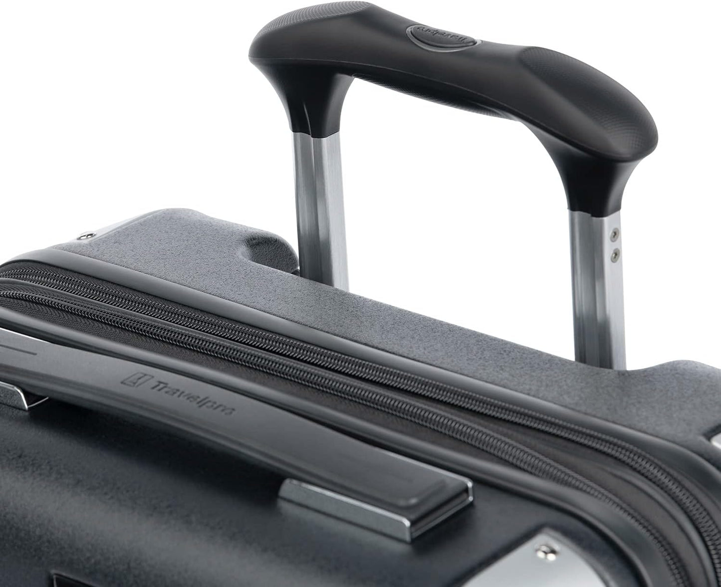 Travelpro Platinum Elite Hardside Expandable Carry on Luggage, 8 Wheel Spinner, TSA Lock, Hard Shell Polycarbonate Suitcase, Shadow Black, Compact Carry on 20-Inch