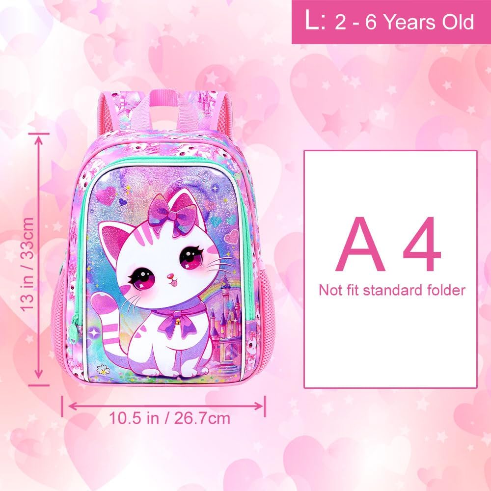 CCJPX Toddler Backpack for Boys Girls, Dinosaur Unicorn Cat Preschool Bookbag Kindergarten Cute School Bag