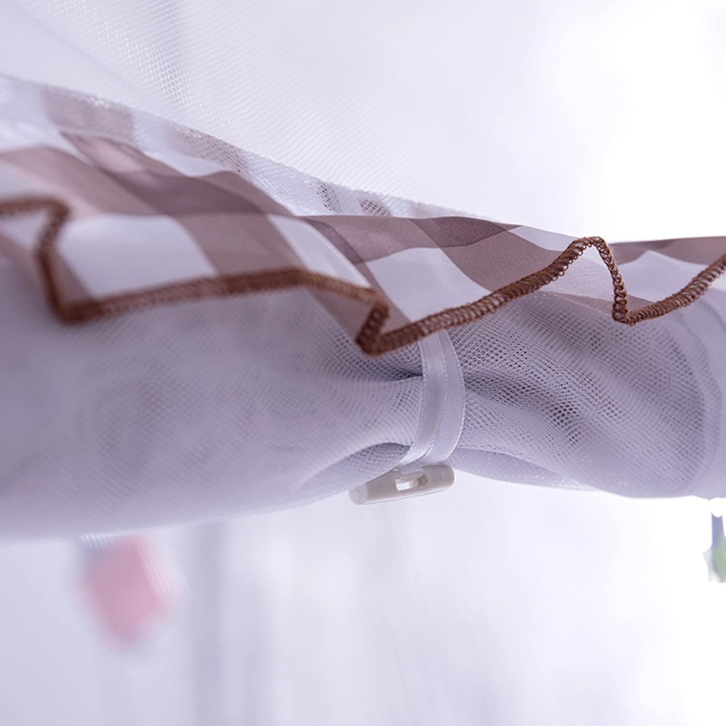 Large Mosquito Net Tent Canopy for Bed - Folding Portable Design Travel POP UP Netting, L80*W72*H60inch Queen King Size