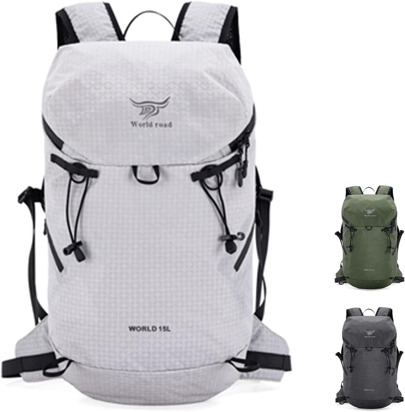 15L Hydration Backpack with 2L Water Bladder Water Backpack for Women, , Lightweight & Comfortable Running Vest for Running, Hiking, Cycling, Climbing, Camping, Biking,Rave