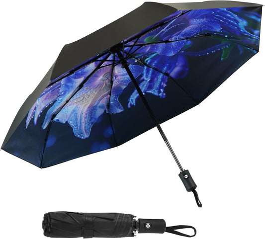 SY COMPACT Travel Umbrella Windproof Automatic Umbrellas Small Compact UV Sun Protection Factory Outlet Umbrella