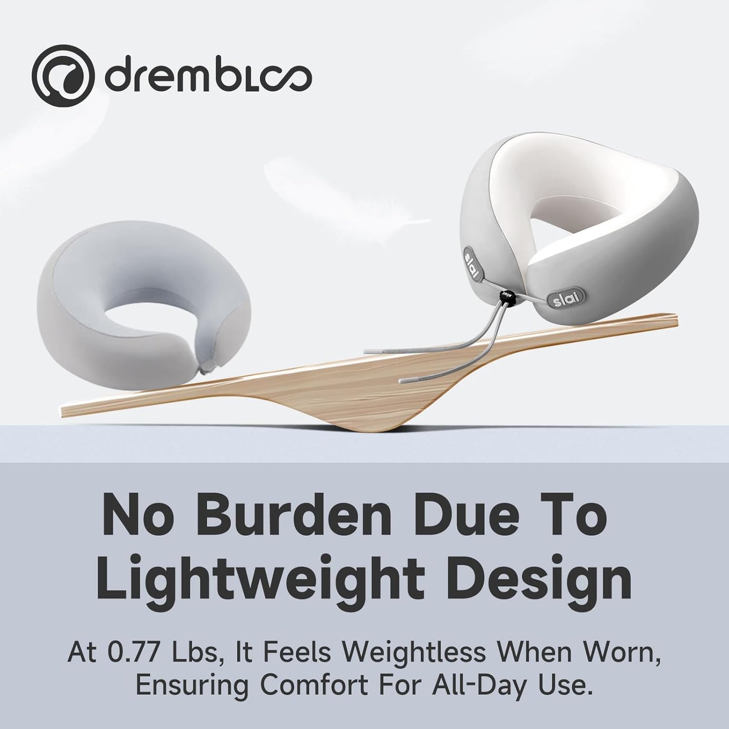 Neck Pillow Airplane, 100% Pure Memory Foam, Cooling Airplane Pillow, Travel Pillow, Travel Pillows for Airplanes, Plane Pillow, Flight, Brown