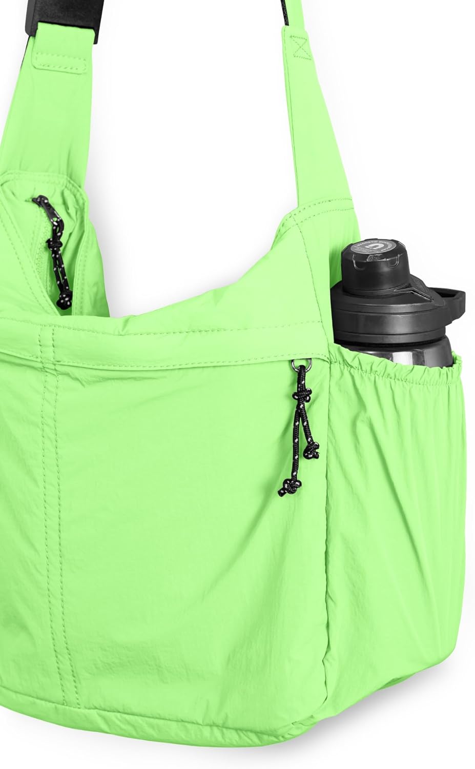 ODODOS 20L Crossbody Tote Bag Large Capacity Lightweight Hobo Shoulder Sling Bags for Gym Shopping Beach Travel