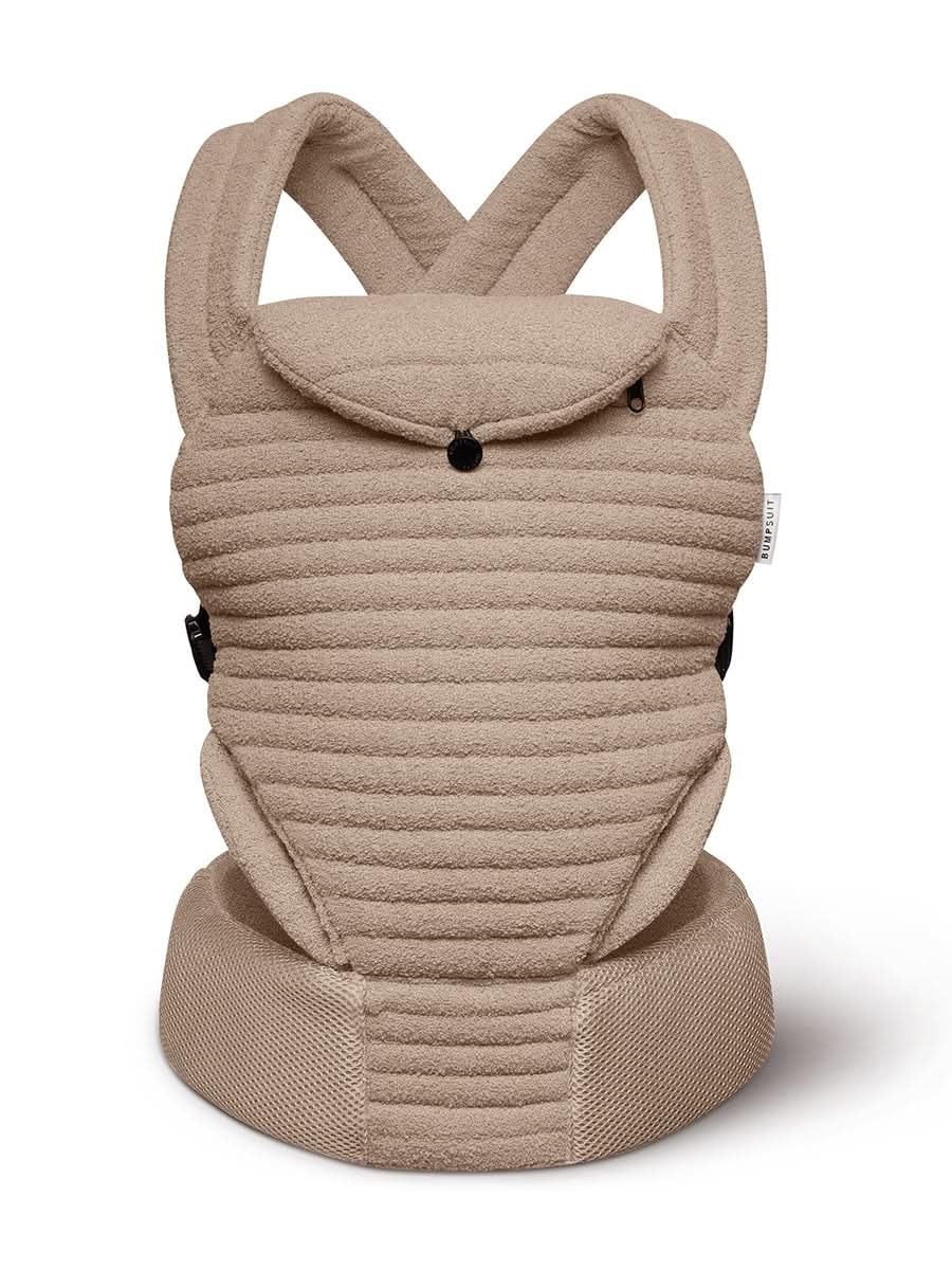Bumpsuit Baby Carrier for Men Women Newborn to Toddler (7-45 lbs), Ergonomic Face-in & Face-Out Quilted Shell Baby Wearing Carrier with Pockets and Padded Cross Over Back Straps