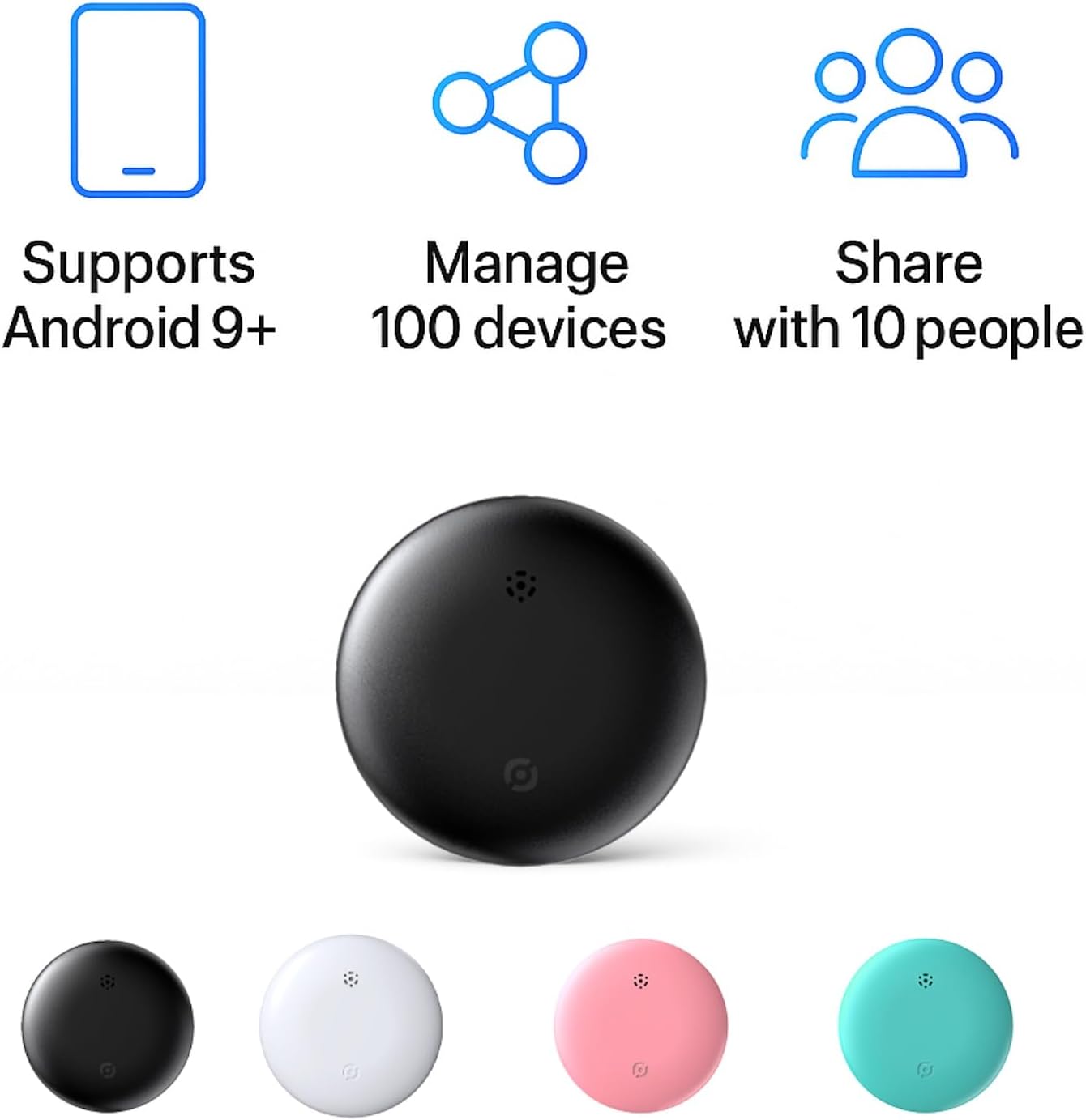 air Tags-4 Pack Android,Android Compatible Air Tracker Tag - Tracker Tags for Android Phones, Supports Google Find My Device, 2025 New Model (4 Pack Multiple Colors)