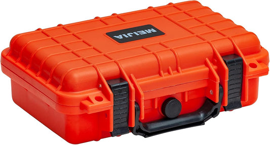 MEIJIA Portable All Weather Waterproof Protective Hard Case, Small Camera Case,Dry Case with Customizable Foam,Fit Use of Drones, Camera,Equipments, 11.65 ”x8.35”x3.78”