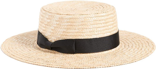 Lack of Color Women's Spencer Straw Boater Hat