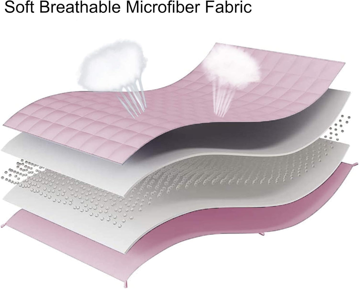 L'AGRATY Weighted Blanket - 88"x104" 20lbs Cooling Breathable Heavy Blanket Microfiber Material with Glass Beads for Adult All-Season Summer Fall Winter Soft Thick Comfort