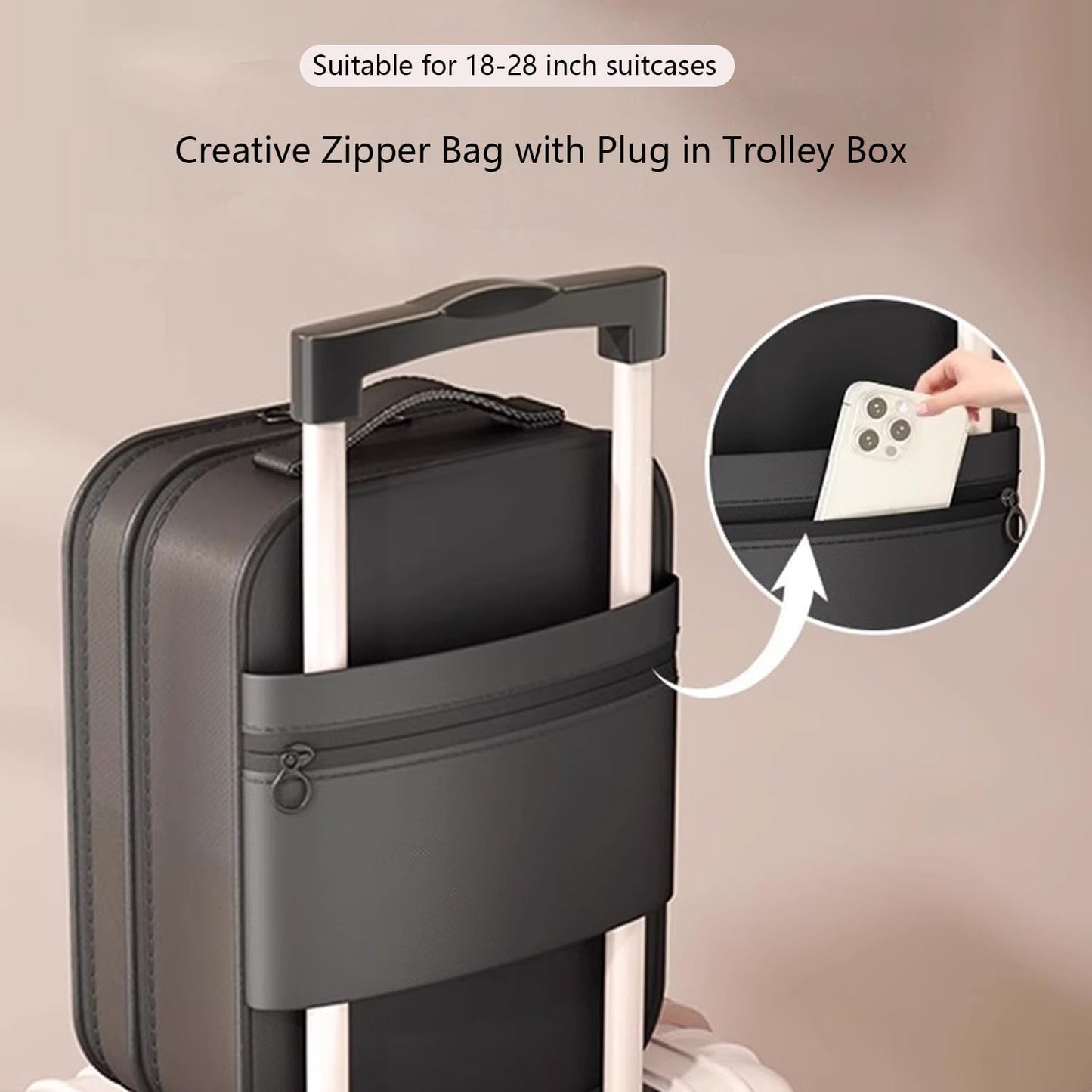 Resdenio 2 Pack Shoe Bags for Travel - Holds 3 Pair of Shoes, Portable Shoes Storage Bag Organizer, Travel Luggage Shoe Organizer for Women and Teenager (Black)