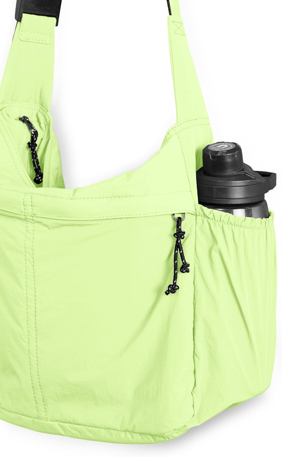 ODODOS 20L Crossbody Tote Bag Large Capacity Lightweight Hobo Shoulder Sling Bags for Gym Shopping Beach Travel