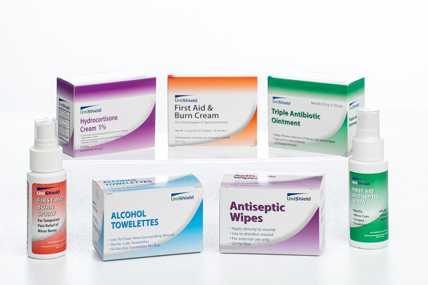 Class-A First Aid Refills Medications Without Cabinet | Essential Medications for Emergency Preparedness | Ensuring Long-Lasting Reliability | Exceeds OSHA/Ansi Z308.1 2015, Over 900 Pieces