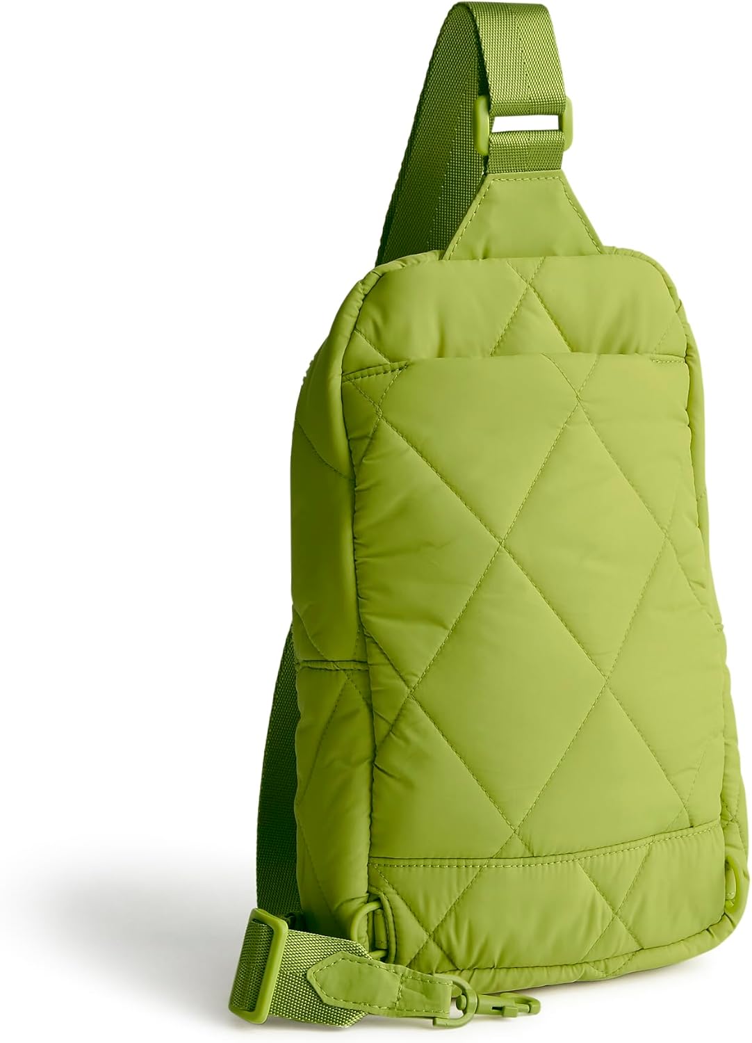 Vera Bradley Women's Lorman Sling Backpack-Featherweight Bag, Spinach Green, One Size