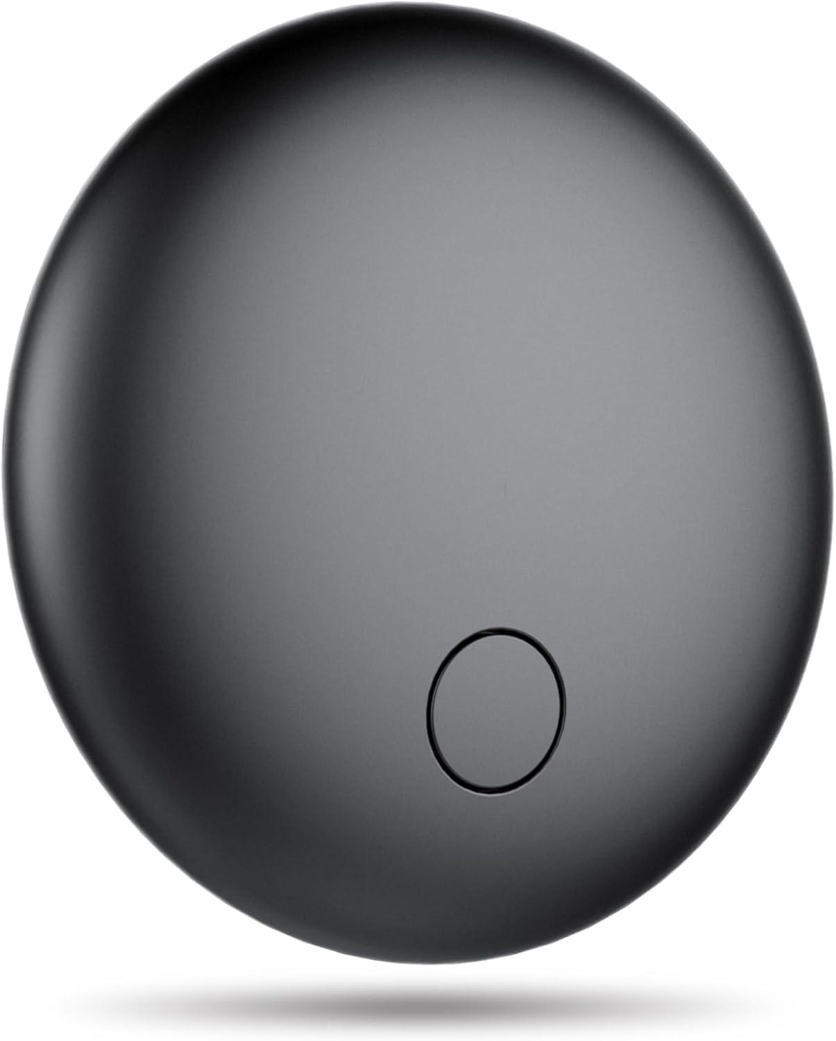 2024 Air Tracker Tags 1-Pack, Smart Tag Works with Find My App (iOS Only), Key Finder, Luggage Tracker, Bluetooth Tracker Tag for Backpacks, Wallet, Worldwide Tracking, Replaceable Battery(Ink Black)