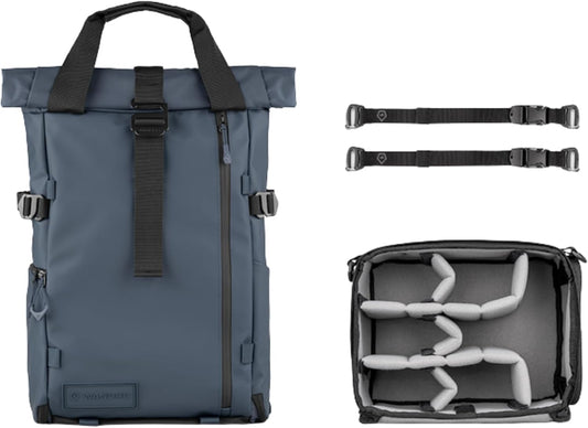 WANDRD All New PRVKE 21L V4: Camera Backpack and Photography Bundle - Weatherproof Travel and Photography Backpack, Bundle Includes 21L Bag, Camera Cube, Waist Straps, and Accessory Straps