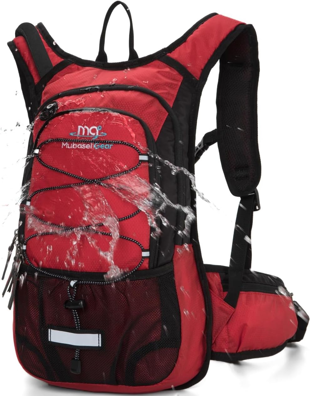 15L Insulated Hydration Backpack Pack with 2L Water Bladder Lightweight Hiking Backpack Bag for Women Men Daypack for Hiking Running Festival Camping Biking