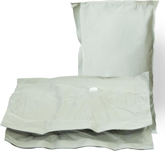 Umimile Vacuum Storage Bags 2 Jumbos, Space Saver Sealer Bags, Airtight Compression Bags for Clothes, Pillows, Comforters, Blankets, Bedding