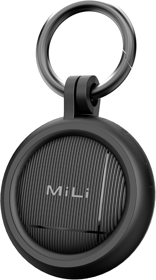 LiTag Duo - Dual System Tracker for iOS or Android, Bluetooth Tracking Tag/Key Finder/Luggage Tracker/Item Locator, Compatible with iOS Find My or Google Find Hub App (1 Pack)