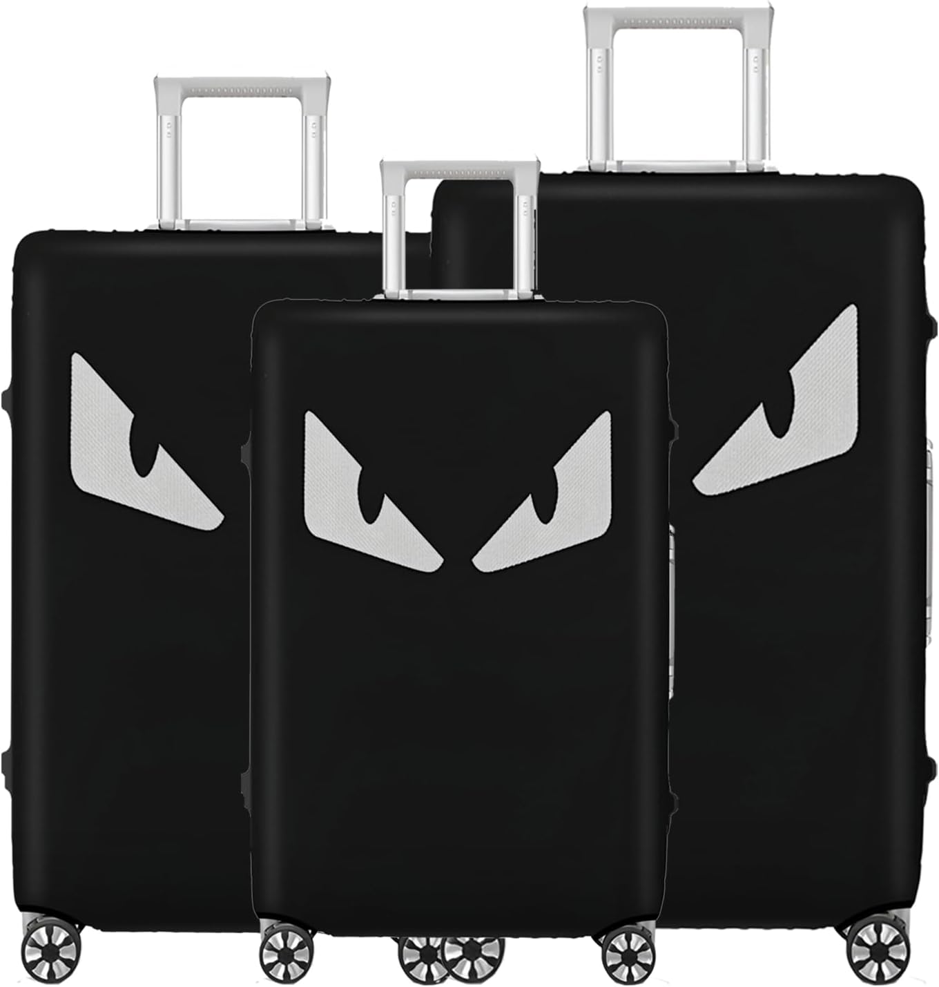 3 PCS Thicken Elastic Luggage Cover Protectors for TSA Approved 20" 24" 28" suitcase covers for luggage,Waterproof Dustproof Anti-scratch Travel Suitcase Cover Set