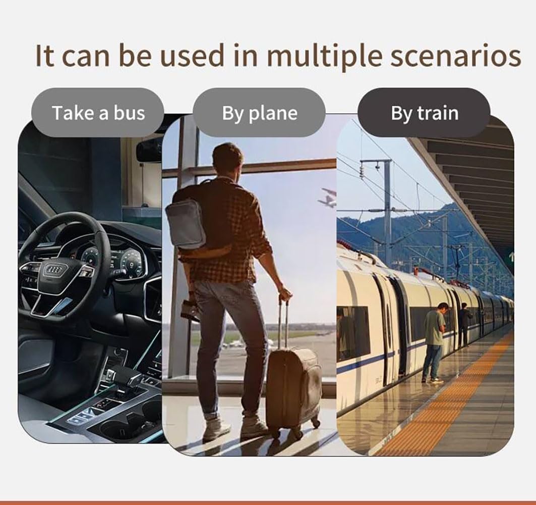 Travel Pillow, Travel Neck Pillow, 360 Degree Comfort and Breathability, Airplane Travel Neck Pillow, Stowable U-Shaped Pillow (Navy Blue)