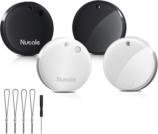 2025 Bluetooth Tracker Smart Finder for Apple Find My[Apple MFi Certified，iOS Only], iPhone Tags Key Finder Luggage Tracker for Bags, Luggage, Wallet, Bicycle, Replaceable Battery