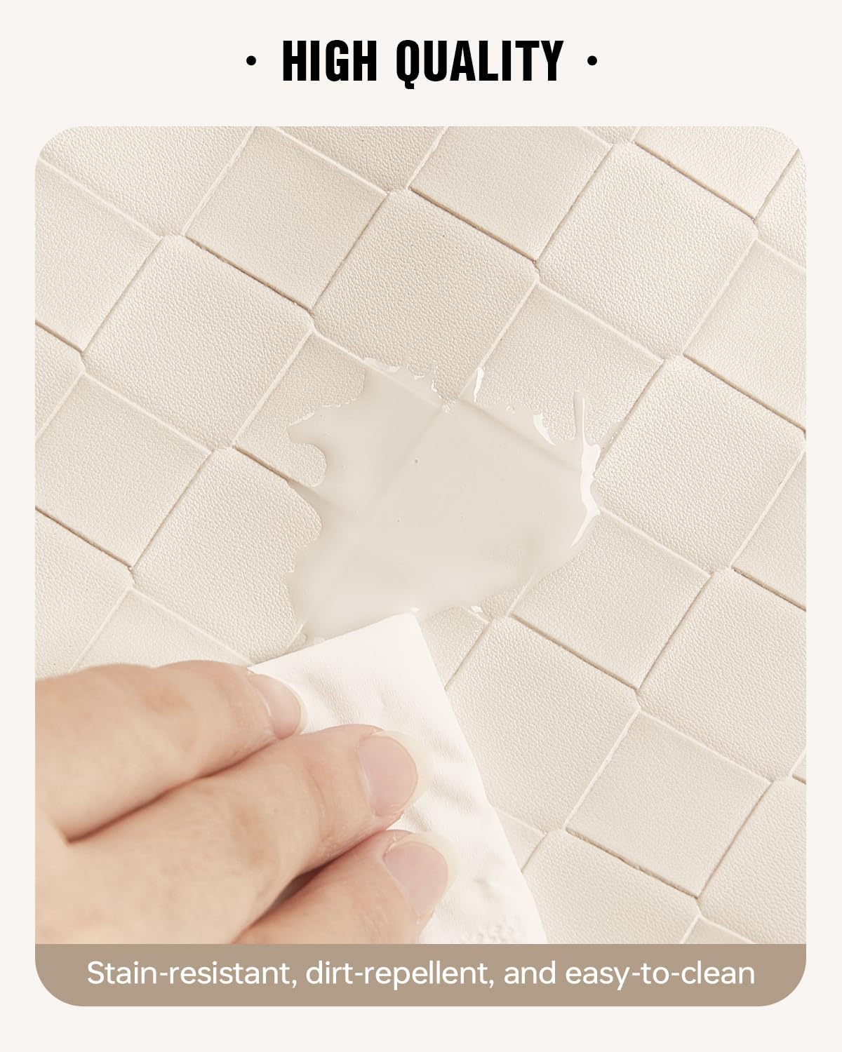 EACHY Travel Toiletry Bag with Hanging Hook, Portable Makeup Cosmetic Bags for Women, Water-Resistant Full-Size Travel Accessories (Plait White)