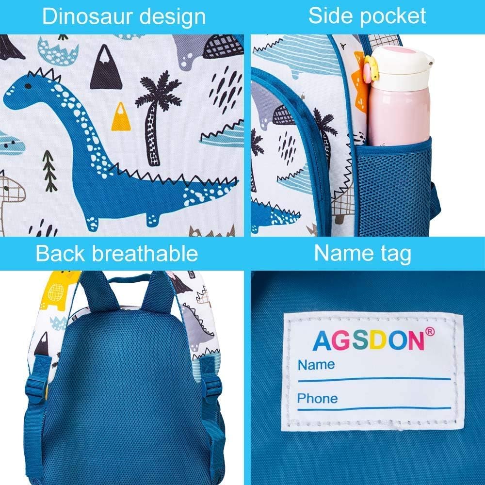 CCJPX Toddler Backpack for Boys Girls, Dinosaur Unicorn Cat Preschool Bookbag Kindergarten Cute School Bag