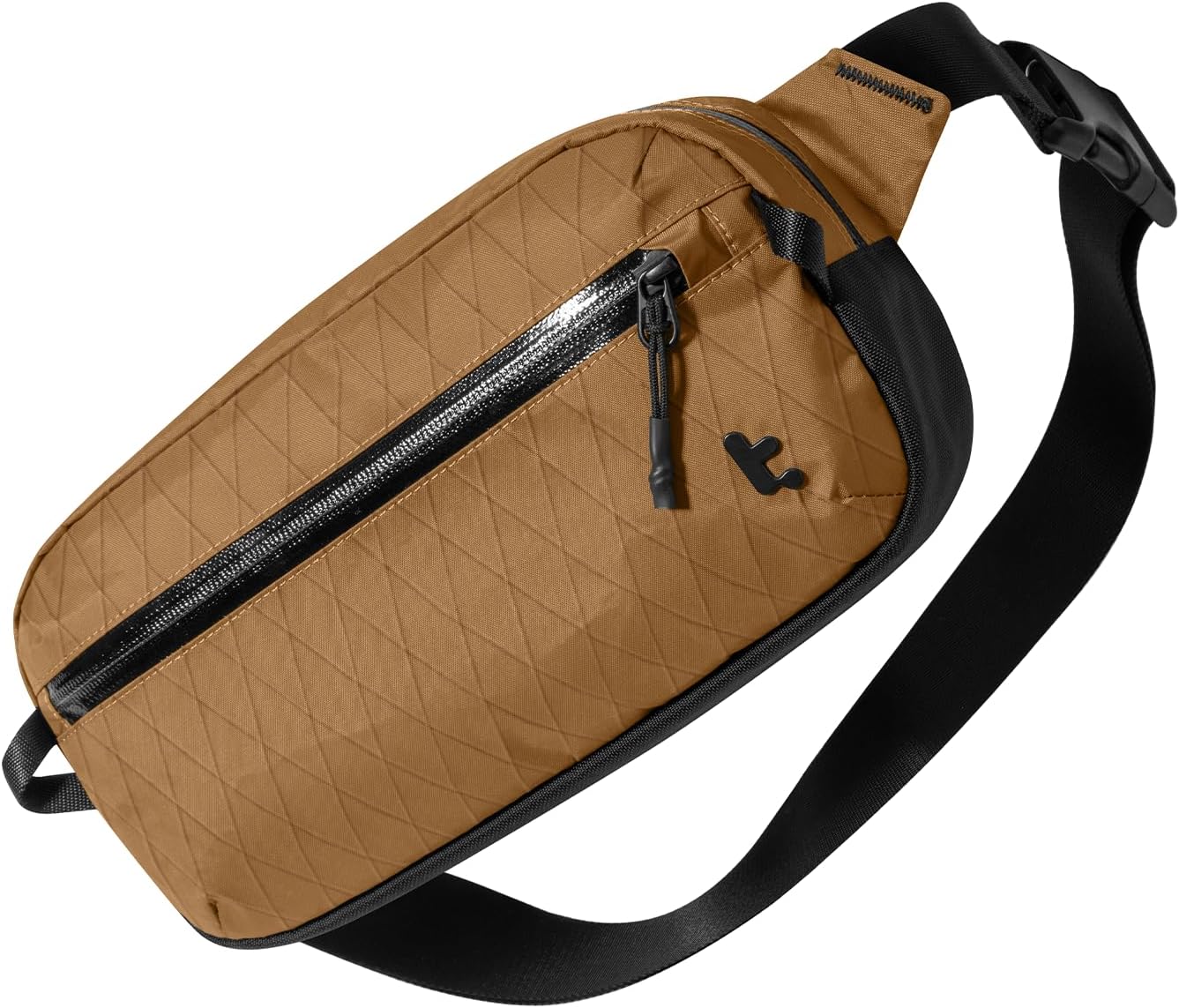 tomtoc 3.5L X-Pac Sling Bag with RFID Blocking, Crossbody Bag Minimalist Chest Shoulder Pack for Men/Women, Water-resistant Lightweight Casual Funny Pack for Travel/Daily Commute