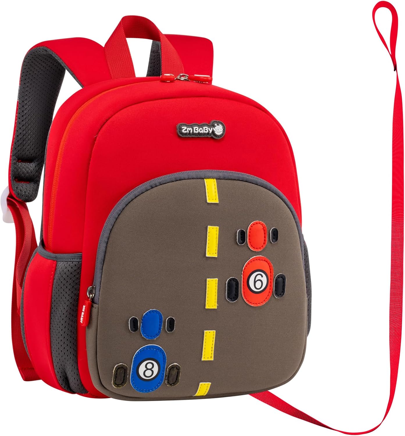 Padgene Toddler Backpacks Kids Preschool Backpack Waterproof Neoprene Animal Schoolbag Lunch backpack 3D Cartoon Mini Travel Bag for Boys Girls Ages 3-5