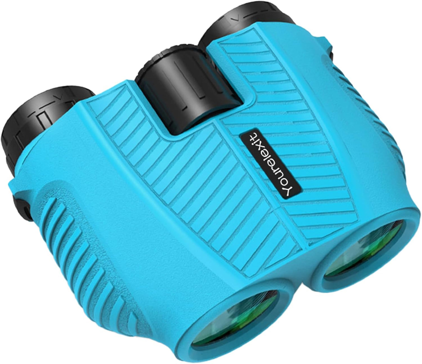 12x25 Compact Binoculars for Adults & Kids, High Powered Lightweight Waterproof Binoculars with Large Eyepiece, Low Light Vision for Bird Watching, Hunting, Travel, and Sightseeing