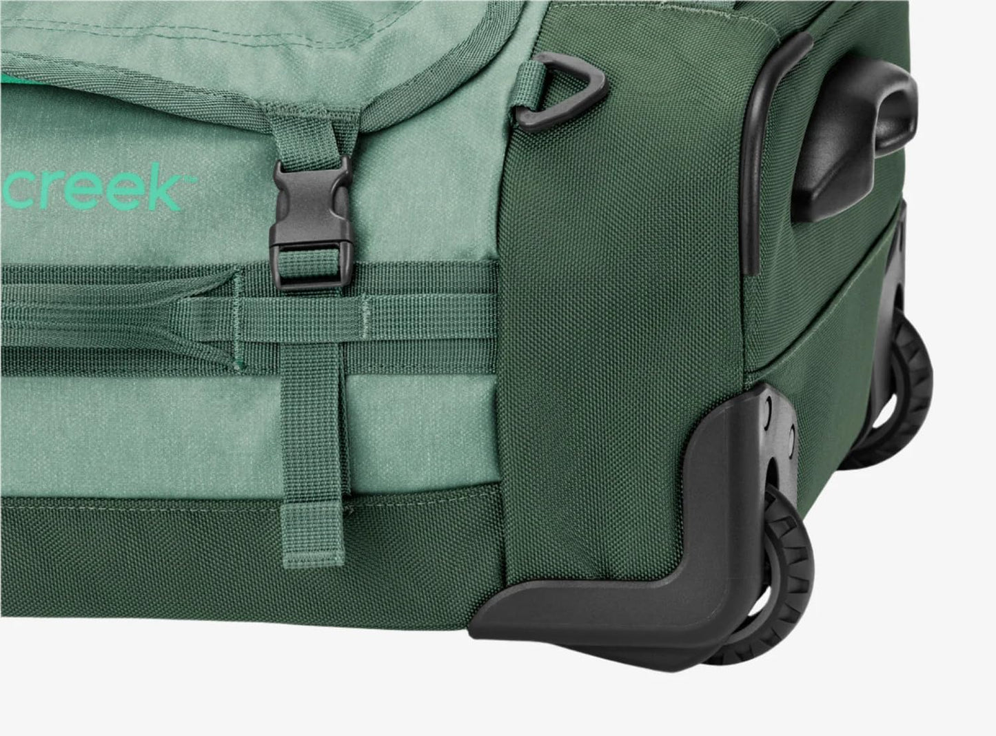 Eagle Creek Cargo Hauler XT Wheeled Duffel - Wheeled Backpack Duffel - Deployable Backpack Straps - Lockable U-Lid & Easy Access Compartment - Duck Green