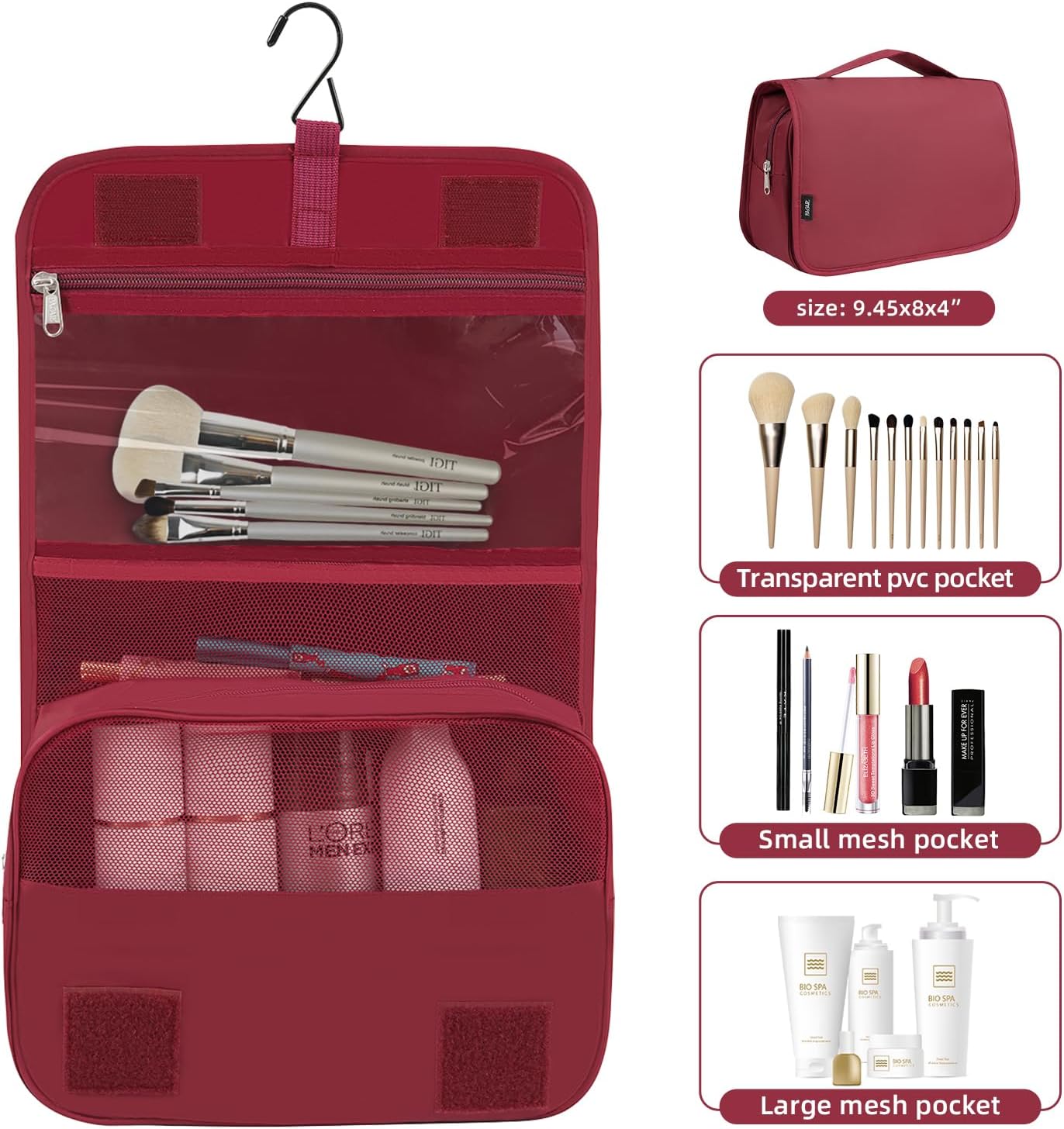 BAGAIL 6 Set/8 Set/10 Set Packing Cubes Various Sizes Packing Organizer for Travel Accessories Luggage Carry On Suitcase