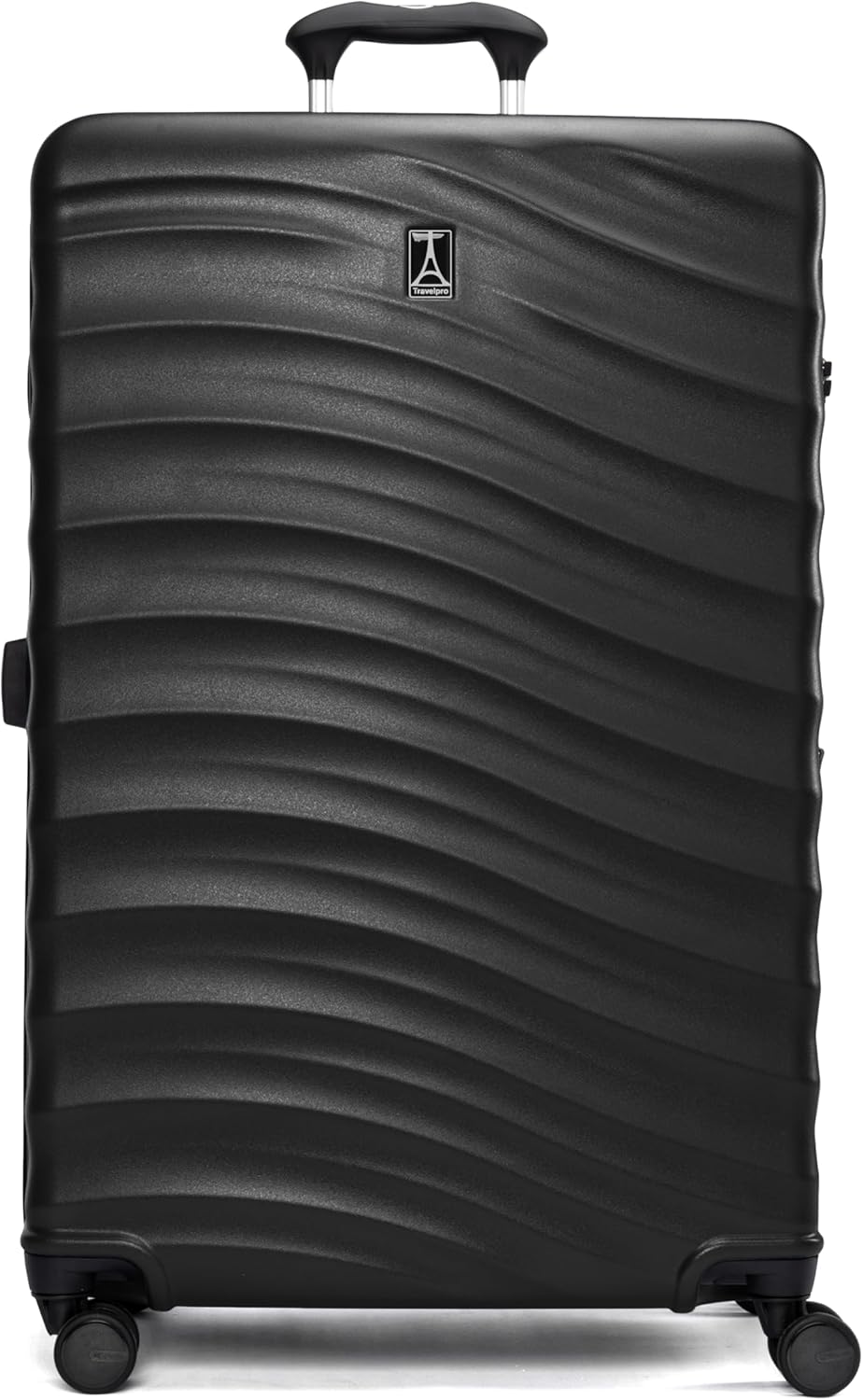 Travelpro Maxlite Air V2 Hardside Expandable Checked Luggage, 8 Spinner Wheels, Lightweight Hard Shell Suitcase, TSA lock, Black, Checked Large 28-Inch