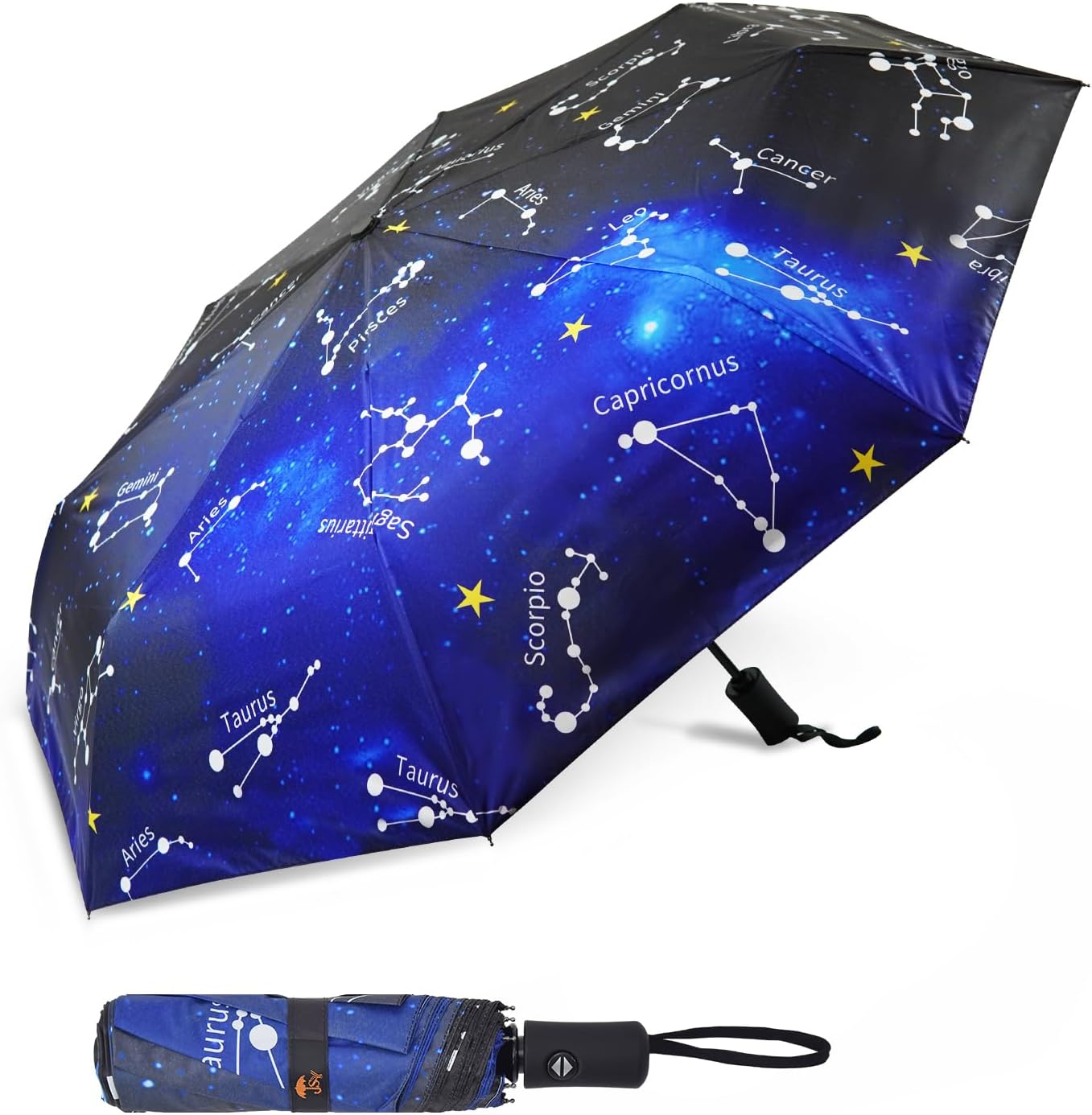SY COMPACT Travel Umbrella Windproof Automatic Umbrellas Small Compact UV Sun Protection Factory Outlet Umbrella