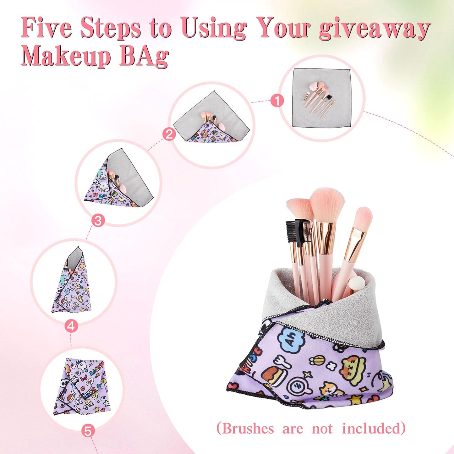 Makeup Train Case, Portable Makeup Case with Mirror, 2-Trays Cosmetic Organizer Case,Nail Polish Organizer, Travel Makeup Box, Profesional for Salon Barber, Pattern Black