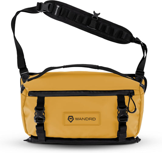 WANDRD ROGUE V1 9L Sling: Compact Camera Sling and Crossbody Bag with Fast Access, 3-Way Carry– Lightweight Everyday Bag Great for Travel, Photography, and Daily Use (Dallol Yellow)