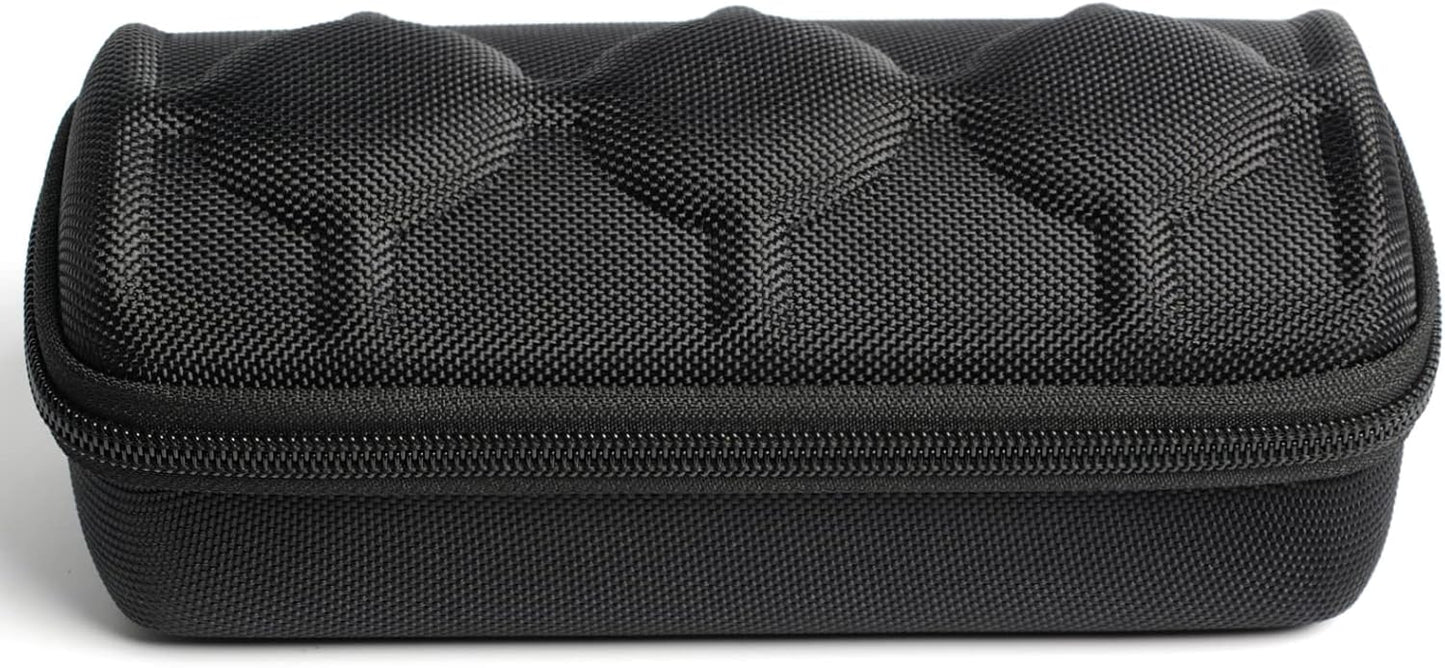 3 watch travel case roll, Hard watch carry case roll display storage organizer box for men and women with soft foam pillows snug fit all size watches up to 60mm face