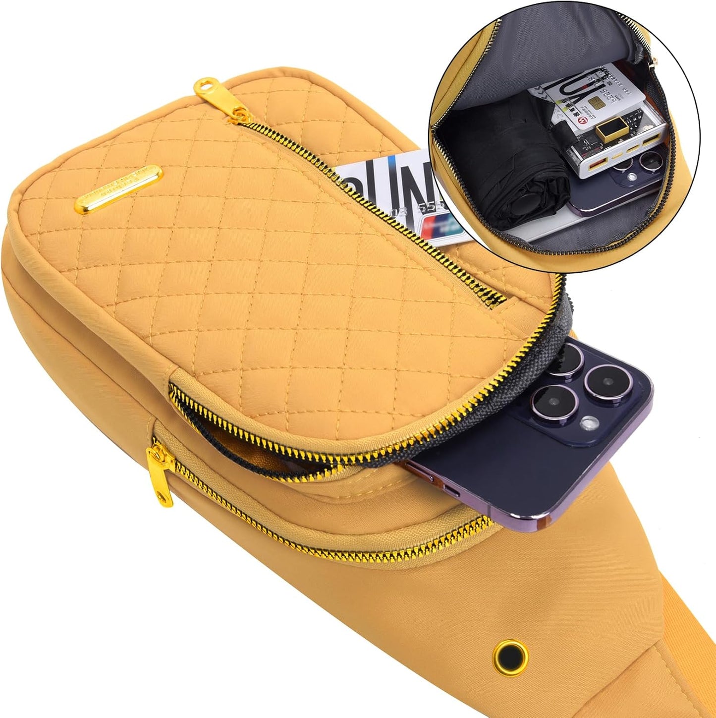 Small Sling Bag For Women Men Casual Crossbody Sling Backpack