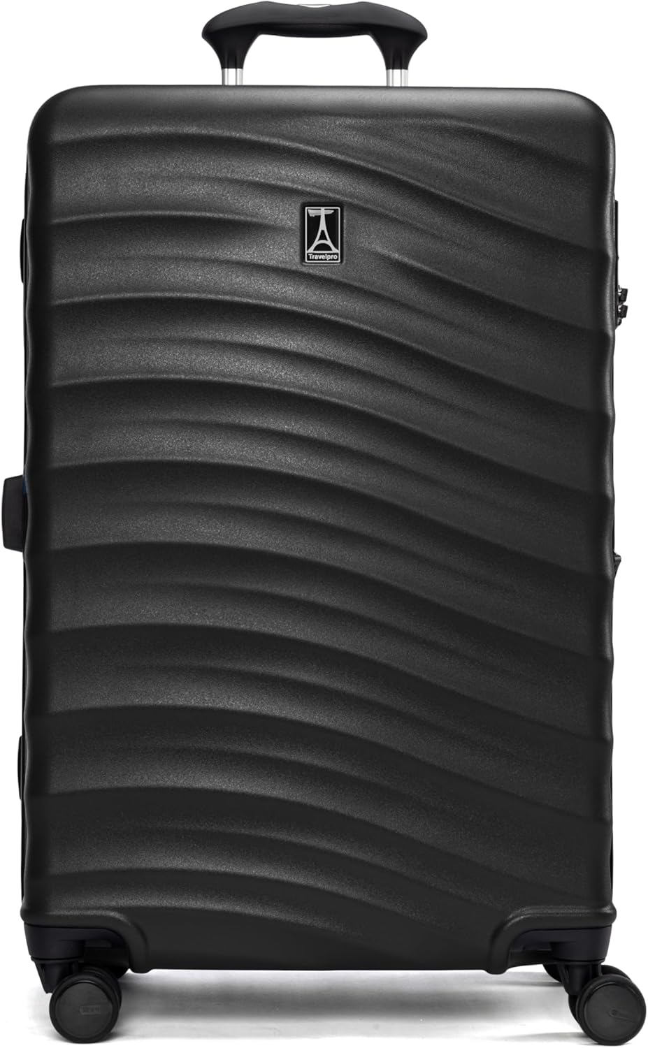 Travelpro Maxlite Air V2 Hardside Expandable Checked Luggage, 8 Spinner Wheels, Lightweight Hard Shell Suitcase, TSA lock, Black, Checked Medium 25-Inch