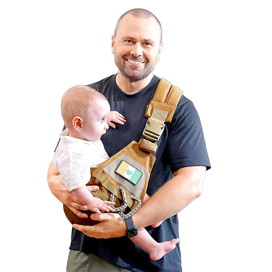 Baby Sling Carrier, Adjustable Non-Ship Hip Seat Toddler Carriers with Carabiners for 3-48 Months 10-30Ibs Infants Boys Girls (Yellow)