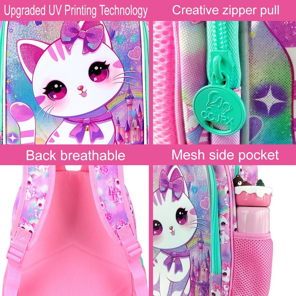 CCJPX Toddler Backpack for Boys Girls, Dinosaur Unicorn Cat Preschool Bookbag Kindergarten Cute School Bag