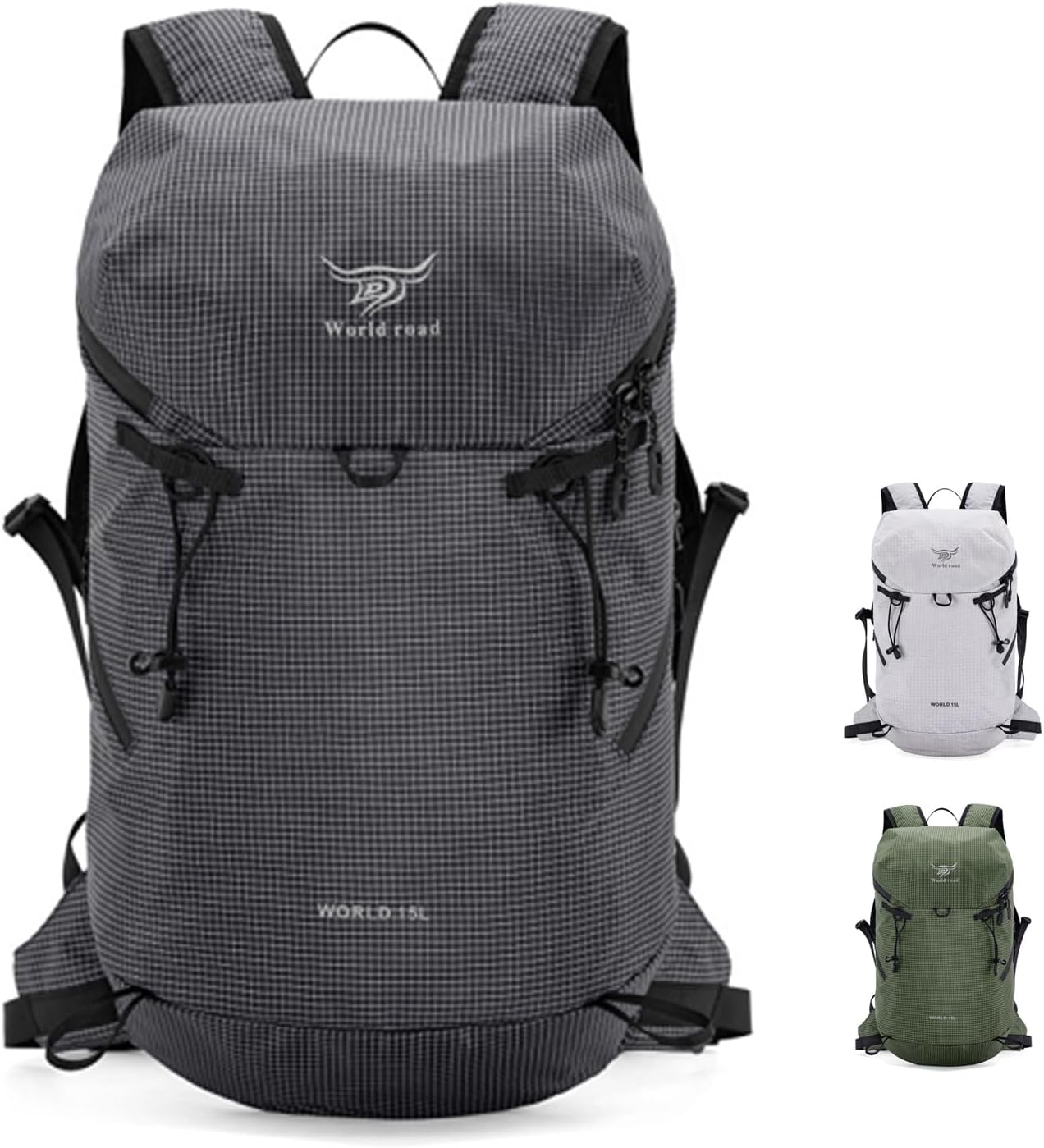 15L Hydration Backpack with 2L Water Bladder Water Backpack for Women, , Lightweight & Comfortable Running Vest for Running, Hiking, Cycling, Climbing, Camping, Biking,Rave