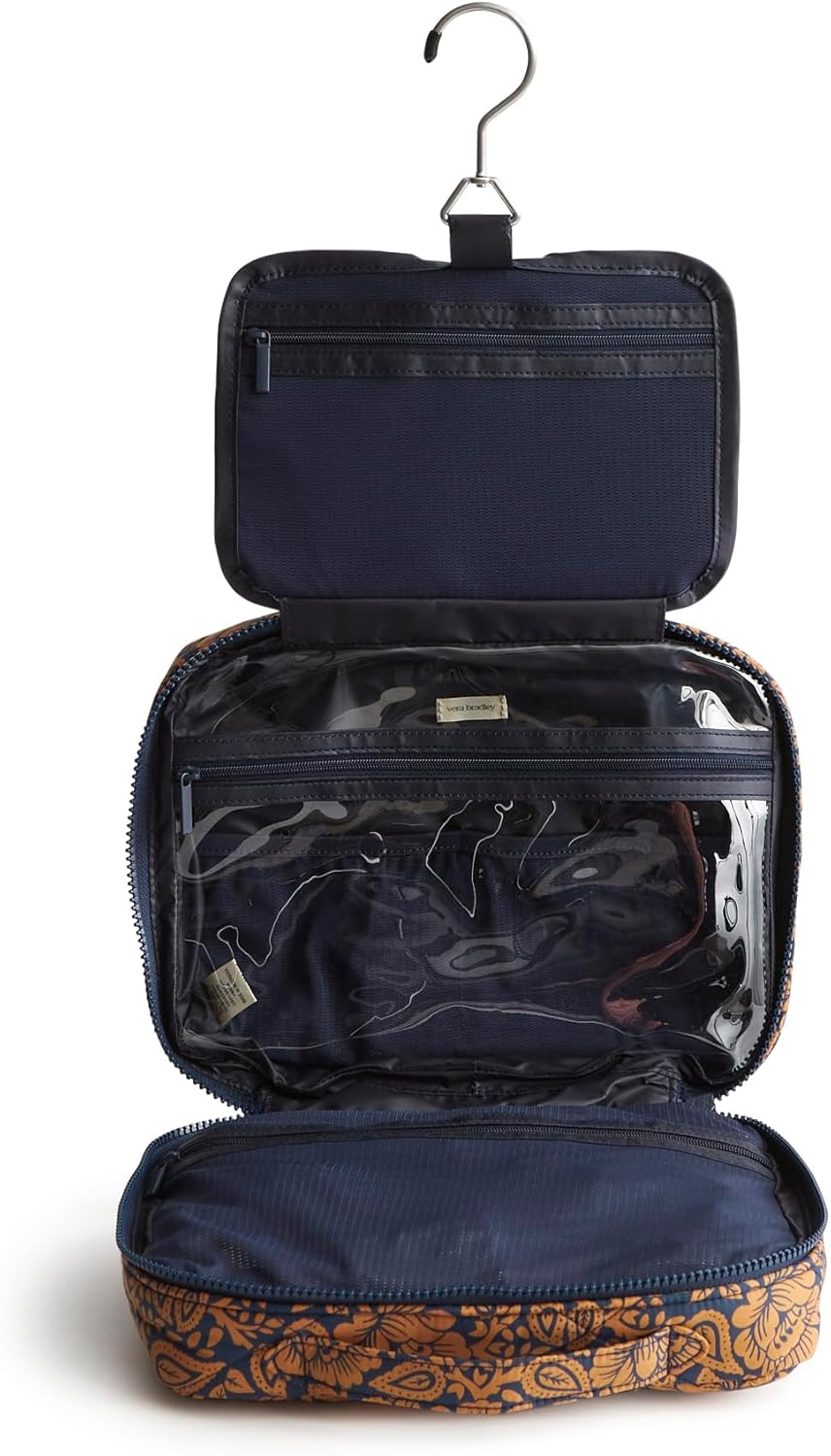 Vera Bradley Women's Featherweight Hanging Travel Organizer Makeup Bag