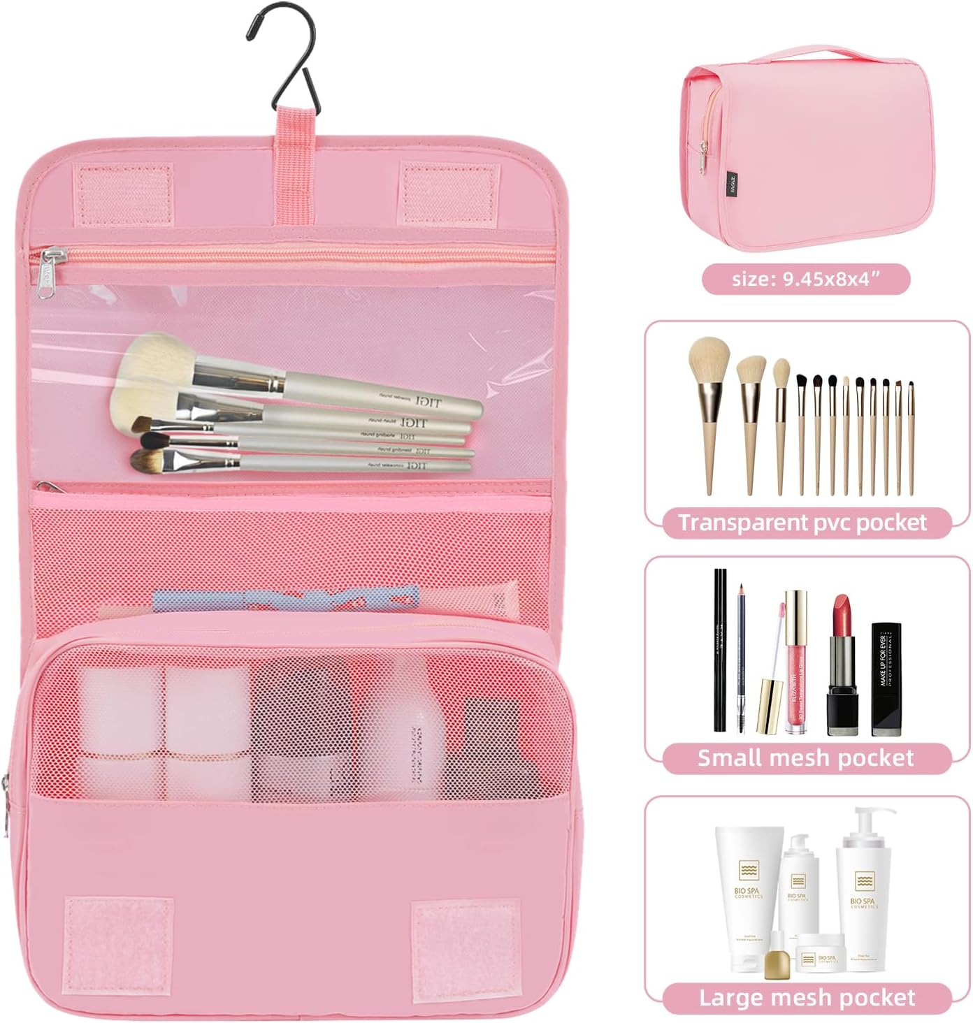 BAGAIL 6 Set/8 Set/10 Set Packing Cubes Various Sizes Packing Organizer for Travel Accessories Luggage Carry On Suitcase