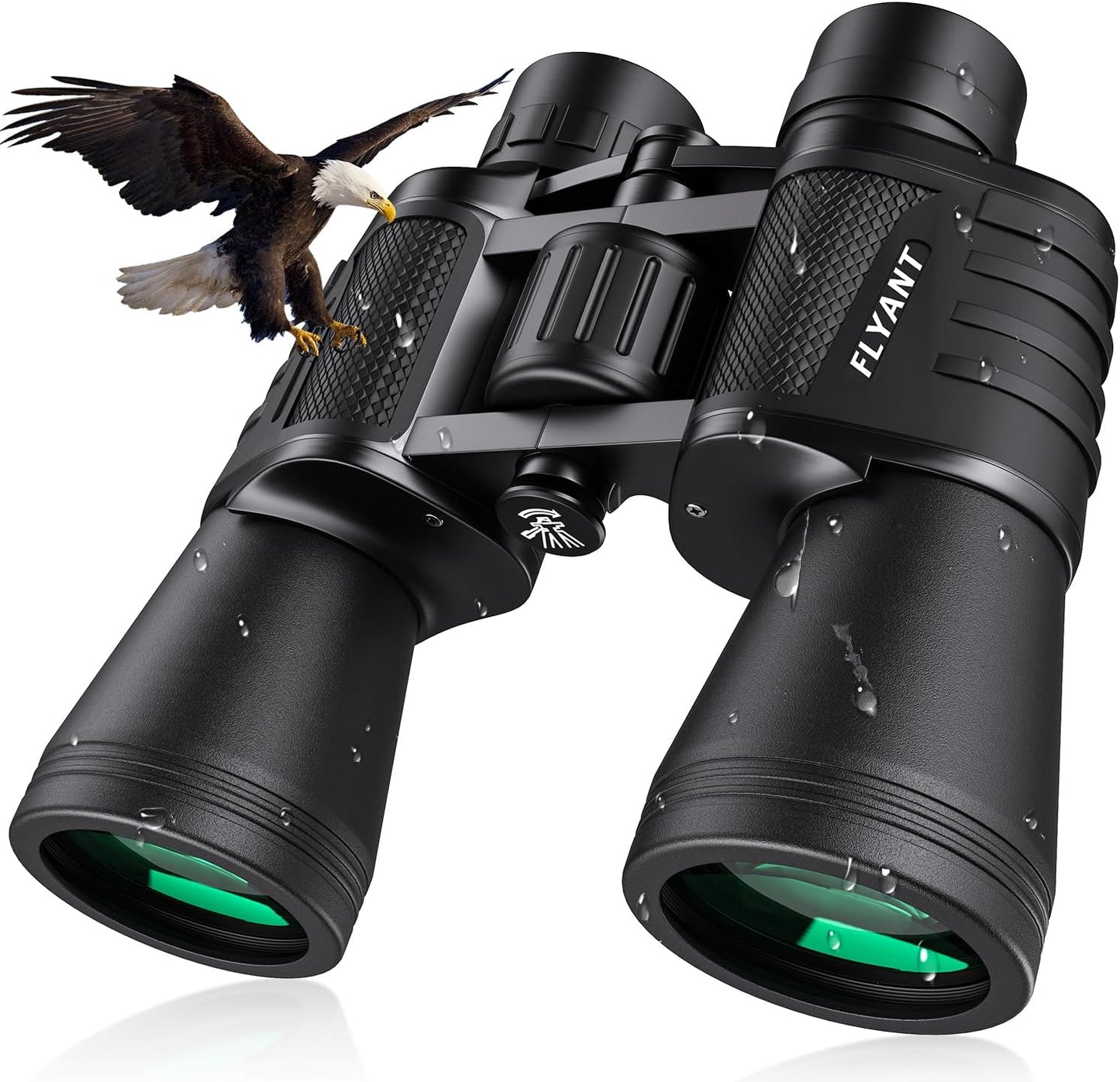 20x50 High Powered Binoculars for Adults, Waterproof Compact Binoculars with Low Light Vision for Bird Watching Hunting Camping Travel Cruise Hiking Sports Stargazing, Christmas Birthday Gifts for Men