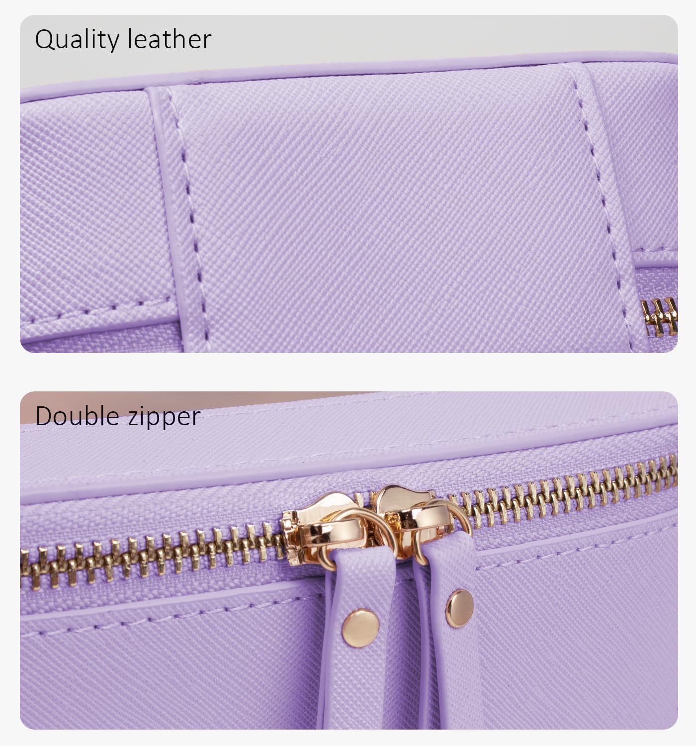 Clear Makeup Bag Small, TSA Approved Portable Toiletry Bag with Zipper Cosmetic Travel Bag Makeup Organizer Case Mini Makeup Pouch for Purse Car Organizer Bag for Women Men