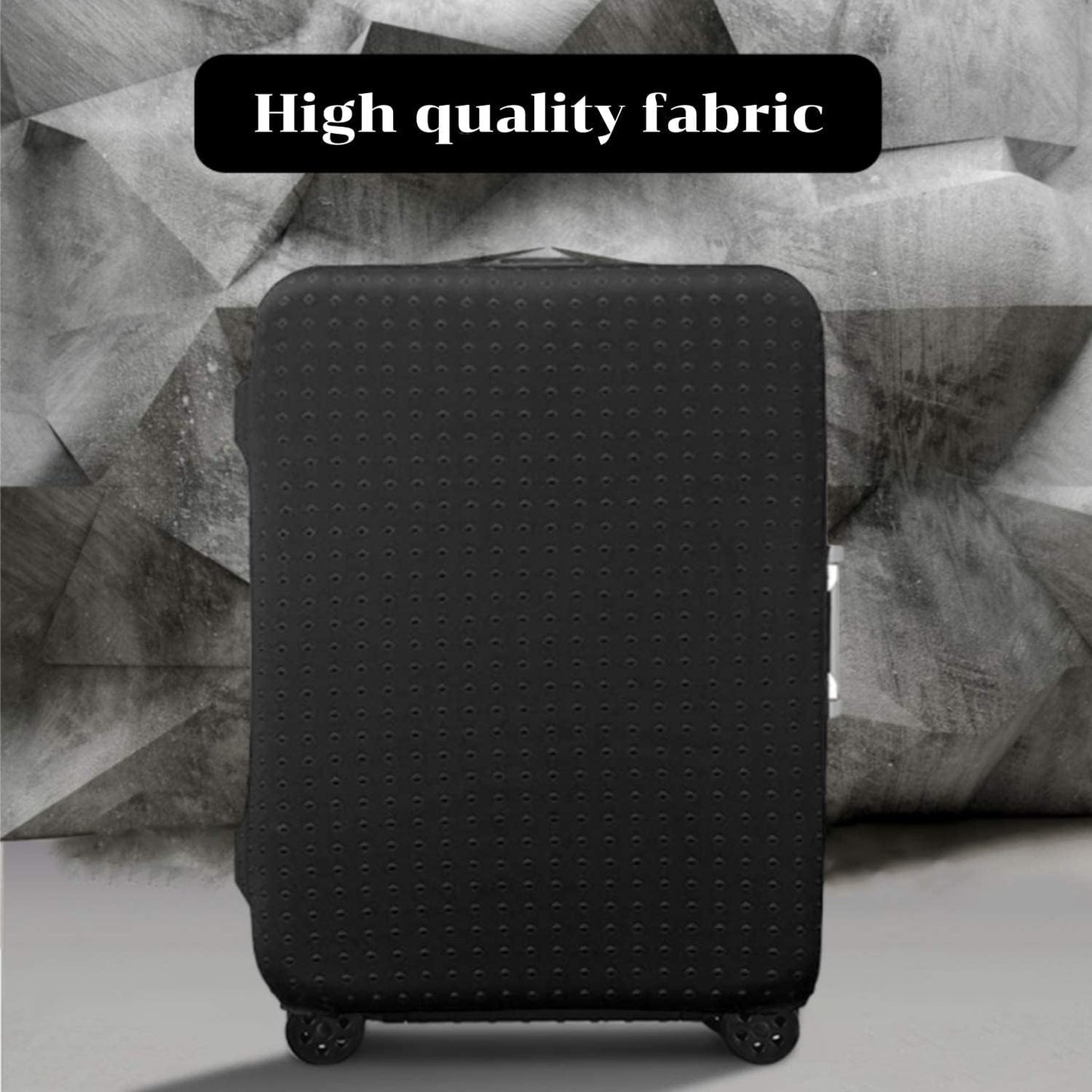 7-mi Travel Luggage Cover Protector, Washable Suitcase Protector Anti-scratch Spandex Baggage Covers Fits 19-21 Inch Luggage