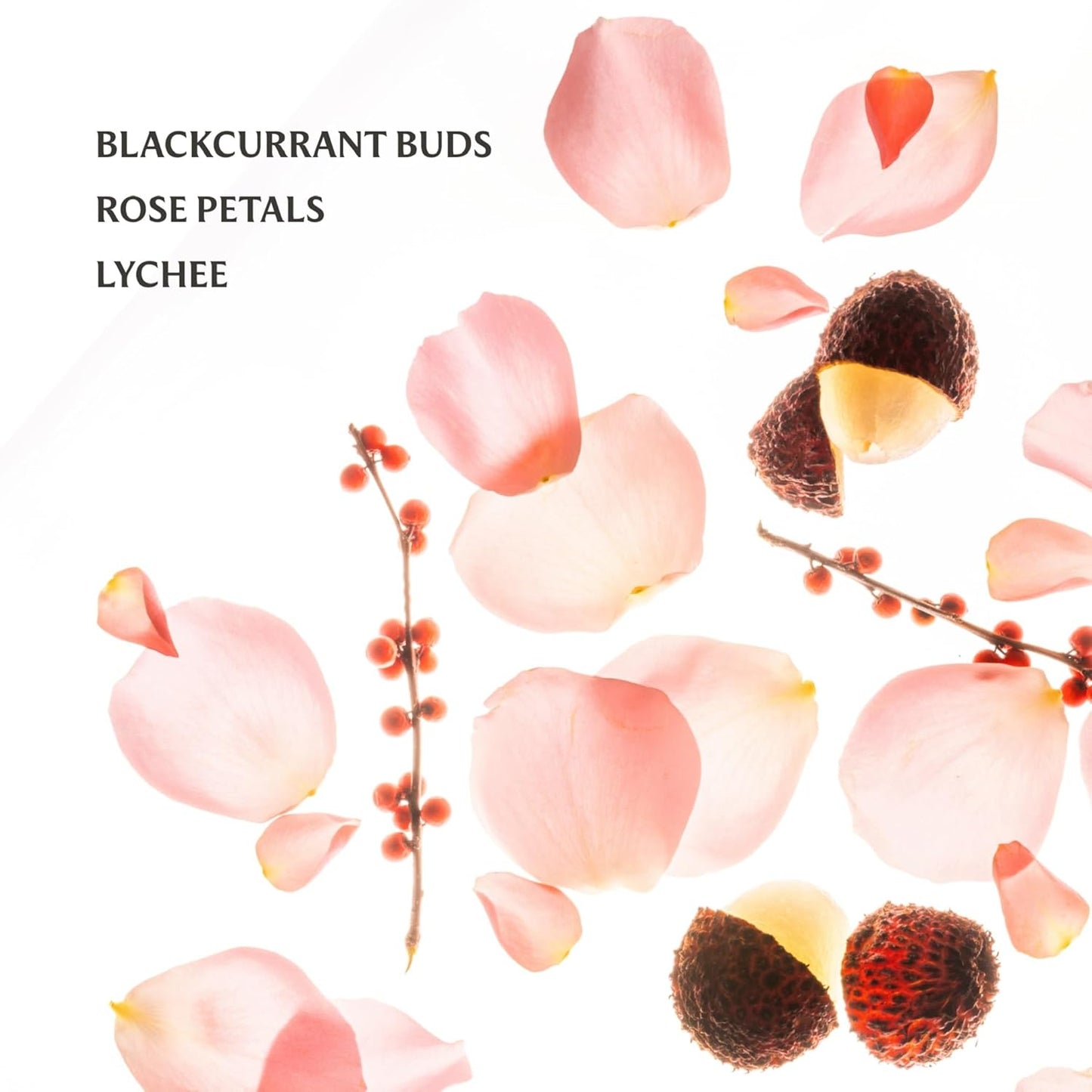 Touchland Glow Mist Revitalizing Hand Sanitizer Spray, Rosewater scented, 1FL. OZ. Travel Size