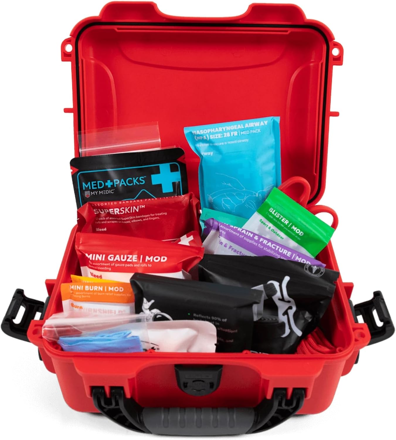 My Medic MYFAK Mini Pro Waterproof First Aid Kit - Emergency Medical & Survival Essentials, Supplies, & Must Haves For Car, Home Boat, Camping & Travel