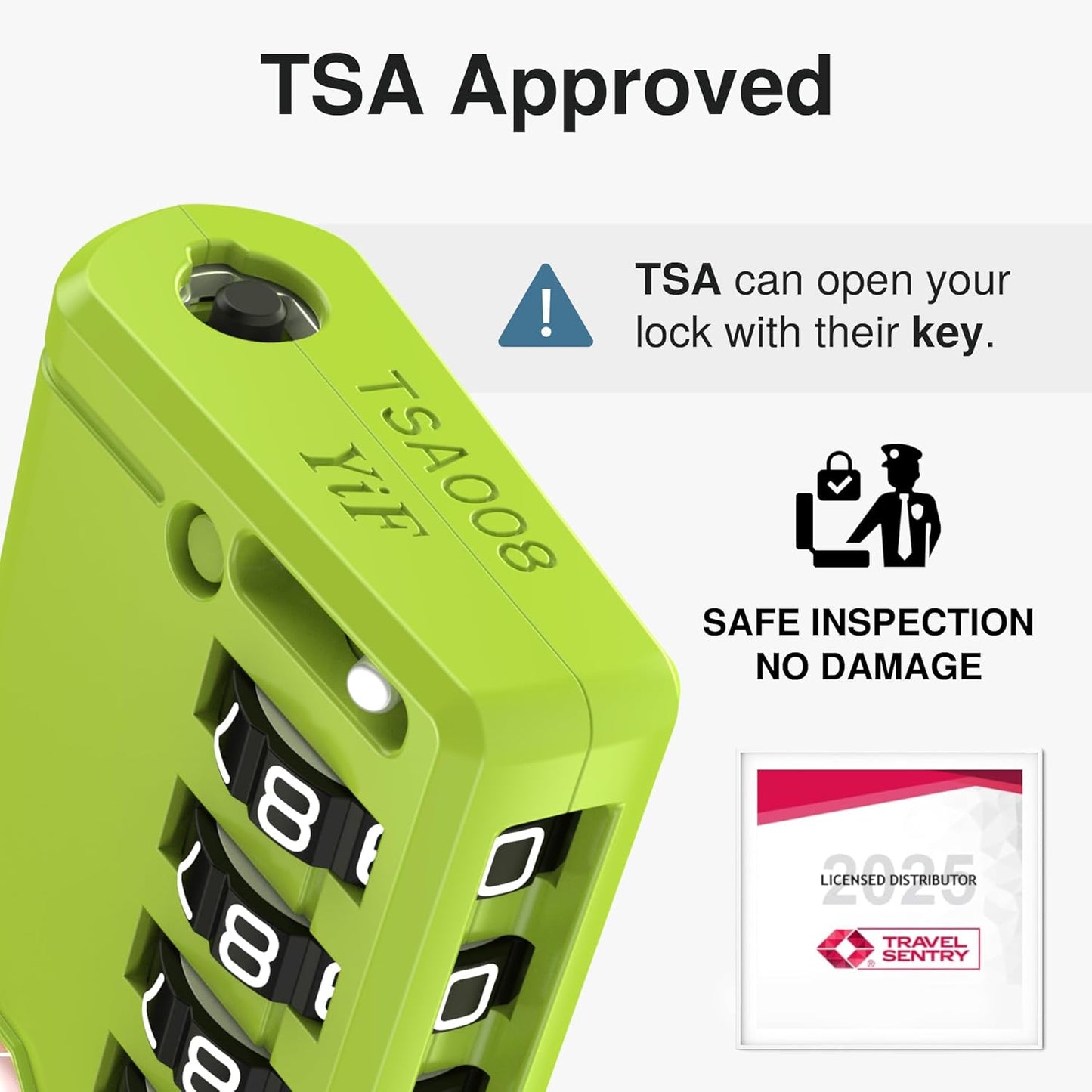 Puroma TSA Approved Luggage Travel Locks with Open Alert Indicator, 4 Digit Combination Resettable Code Zinc Alloy Lock for Suitcase, Backpack, Bag, Toolbox, Locker (2 Pack, Rose Purple)