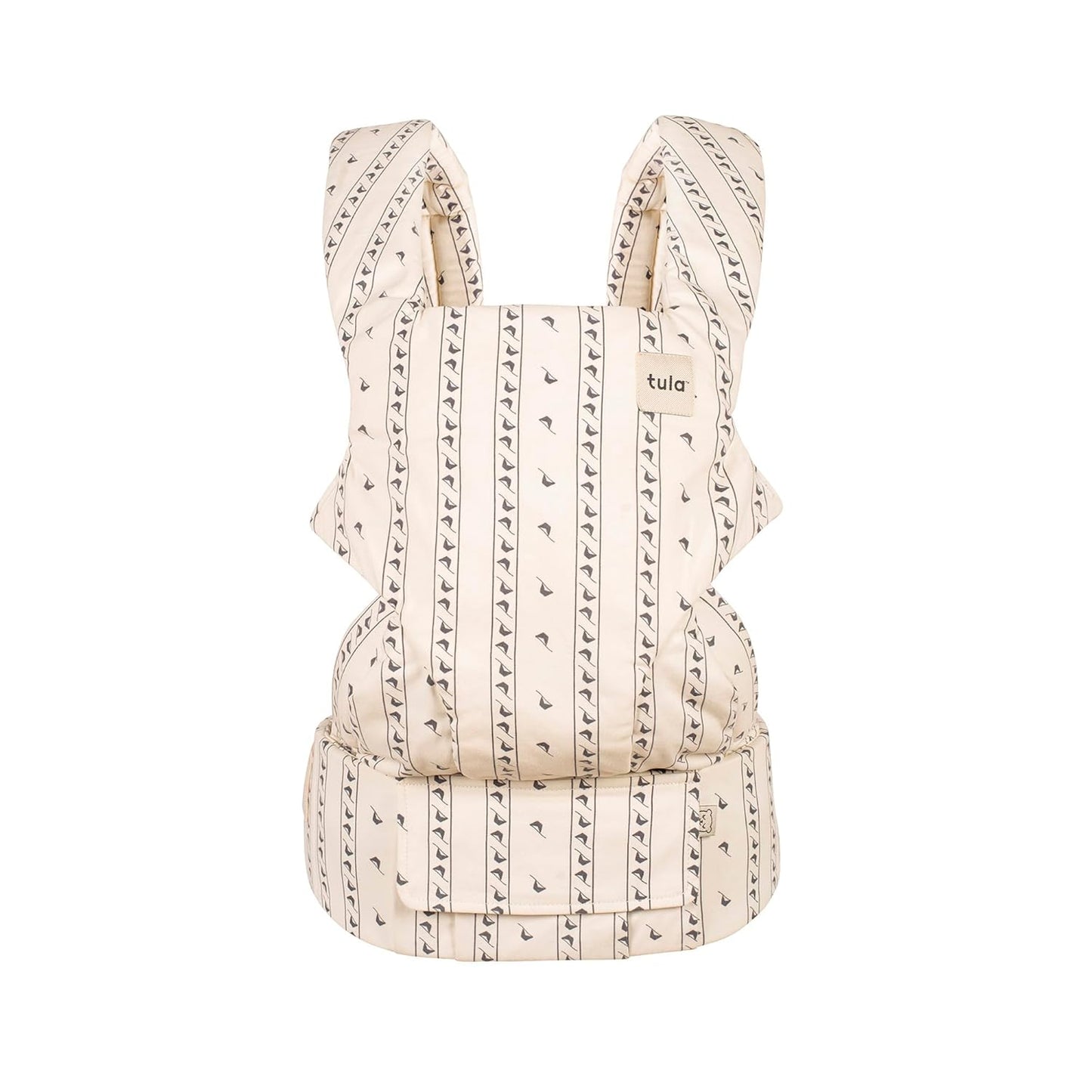 Baby Tula Explore Cotton Baby Carrier 7 – 45 lb, Adjustable Newborn to Toddler Carrier, Multiple Ergonomic Positions Front and Back, Soft and Supportive – Tula Coast, Folklore